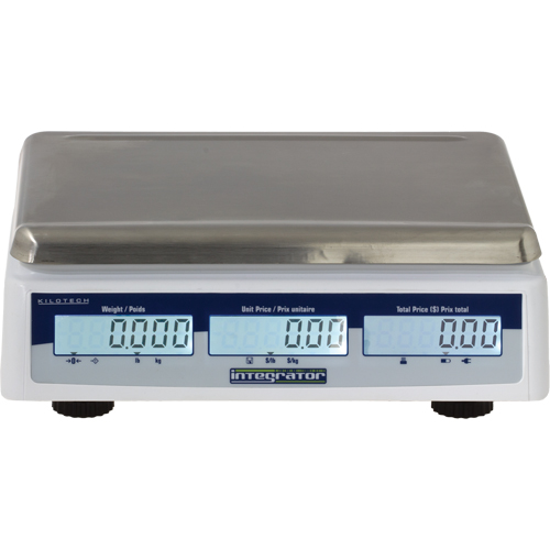 Integrator C30 Price Computing Scale, 60 lbs. / 30 kg. Cap., 0.02 lbs. / 0.005 kg. Graduations Kelford