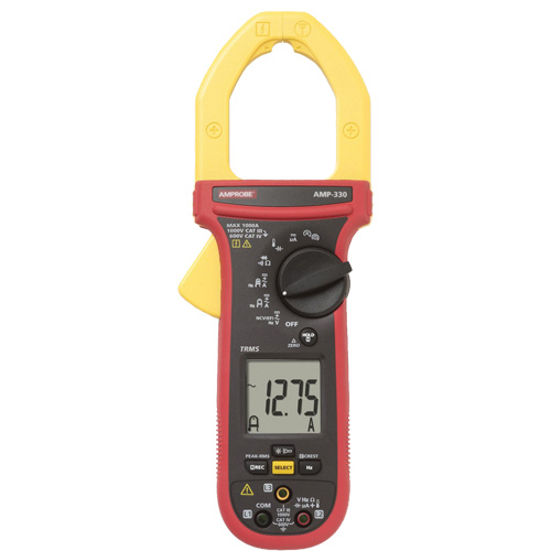 AMP-330 Motor Maintenance TRMS Clamp Meter, AC/DC Voltage, AC/DC Current Kelford