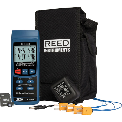 Data Logging Thermocouple Thermometer Kit Kelford