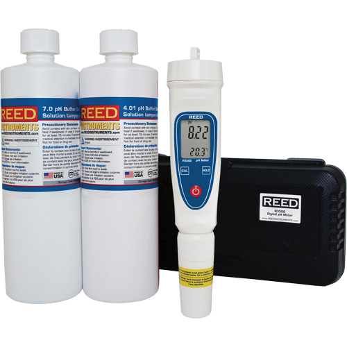 pH Meter & Buffer Solution Kit Kelford