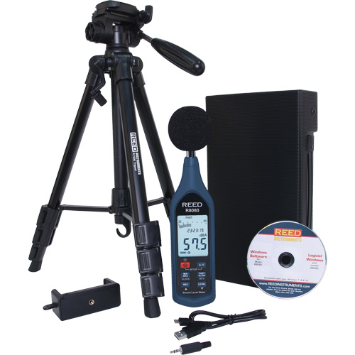 Data Logging Sound Meter with Tripod Kit Kelford