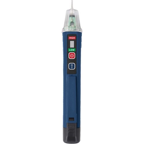 Non-Contact AC Voltage Detector with Flashlight, 24 V - 1000 V/90 V - 1000 V, Light & Sound Alert Kelford