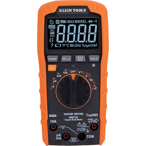 Digital Multimeter, AC/DC Voltage, AC/DC Current Kelford