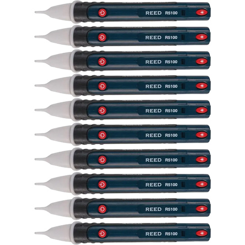 Non-Contact Voltage Detector with Flashlight, 24 VAC - 1000 VAC, Display & Sound Alert Kelford