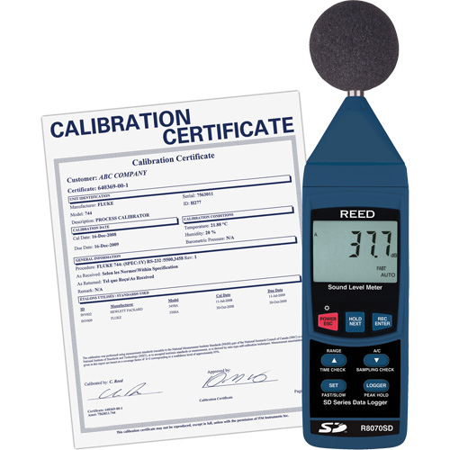 Data Logging Sound Level Meter with ISO Certificate Kelford