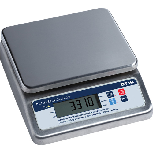 Balance d'&eacute;tabli, Capacit&eacute; 15 kg, Graduations 1 g Kelford