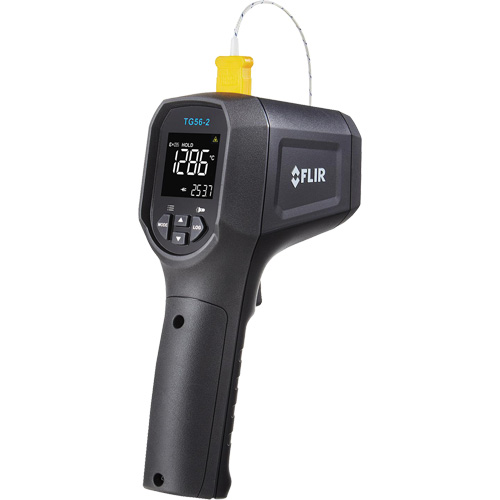 Thermom&egrave;tre &agrave; infrarouge TG56-2 avec thermocouple de type K, -22°- 2372° F ( -30° - 1300° C ), 30:1, &eacute;missivit&eacute; Ajustable Kelford