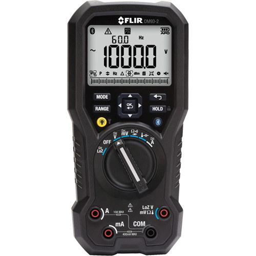 Industrial Digital Multimeter with METERLiNK&reg;, AC/DC Voltage, AC/DC Current Kelford