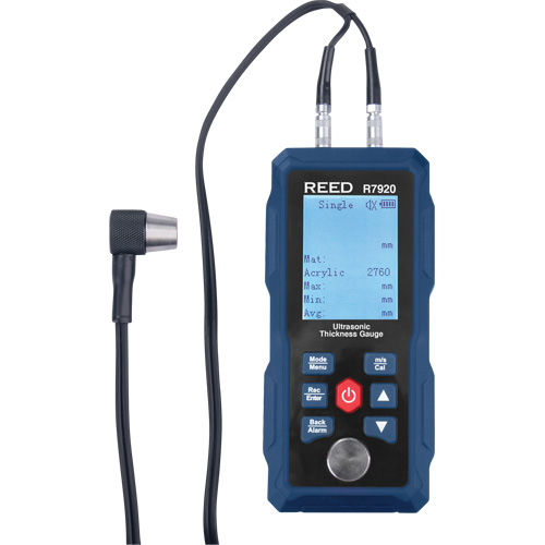 Thickness Gauge with 5-Step Calibration Block, Digital Display, Ultrasound Kelford