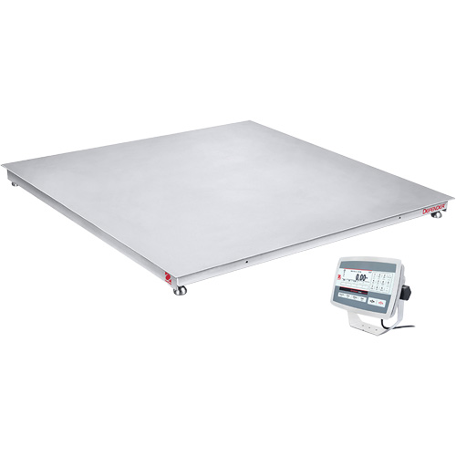 Balance de plancher lavable DEFENDER 5000, Capacit&eacute; de 2500 lb, 36" la x 36" lo Kelford
