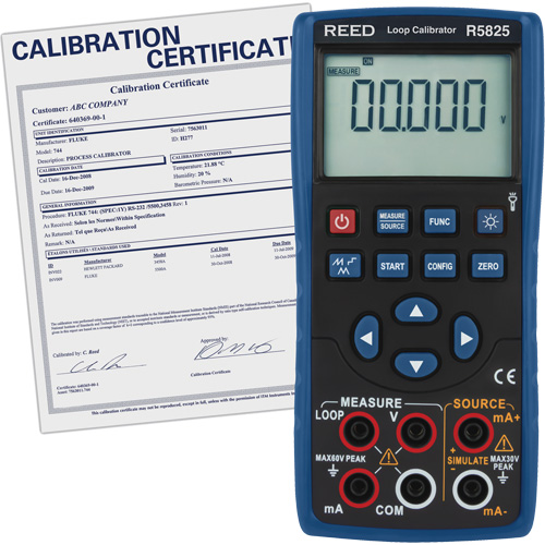 Loop Calibrator with Traceable Certificate Kelford