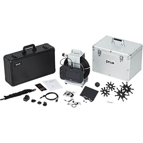 High-Performance Videoscope Kit with Camera Probe & Plumbing Spool Kelford