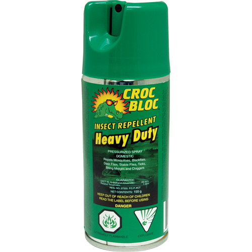 6-hr Heavy-Duty Insect Repellent, 30% DEET, Aerosol, 150 g Kelford
