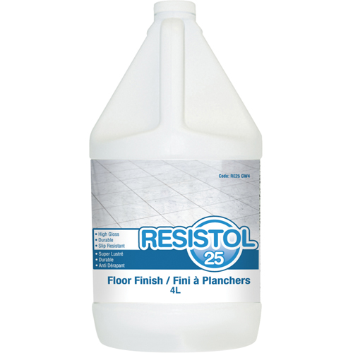 Finis pour planchers Resistol 25, 4 L, Cruche Kelford
