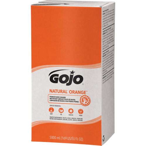 Pro TDX 5000 Natural Orange Hand Cleaner, Pumice, 5 L, Refill, Citrus/Orange Kelford
