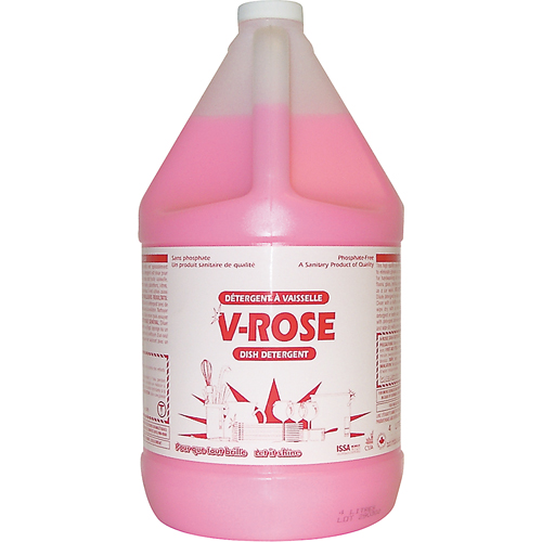 V-Rose Dish Detergent, Liquid, 4 L, Fresh Kelford