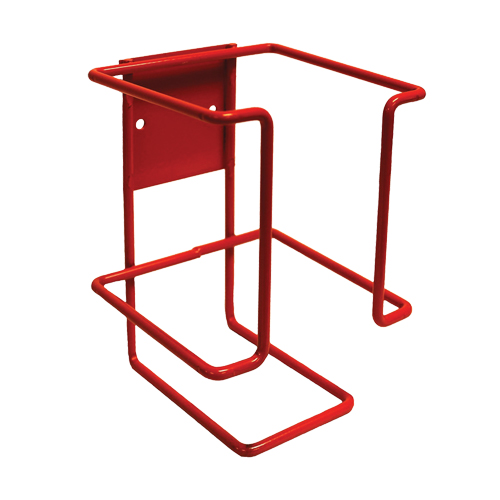 Support mural m&eacute;tallique pour bouteille d'&eacute;cran solaire de 1 L Kelford