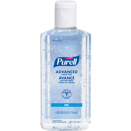 Advanced Hand Sanitizer, 118 ml, Squeeze Bottle, 70% Alcohol Kelford