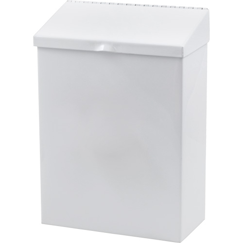 R&eacute;cipient en m&eacute;tal pour les produits menstruels Health Gards Kelford