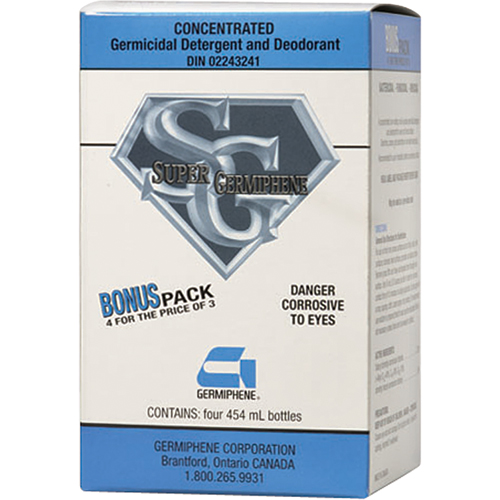 D&eacute;sinfectant Super Germiphene, 454 ml, Bouteille Kelford