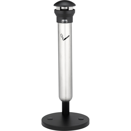 Solutions pour la gestion des m&eacute;gots de cigarettes Infinity, Sur pied, M&eacute;tal, Capacit&eacute; 1,33 gal./1,33 gal. US, Hauteur 39" Kelford