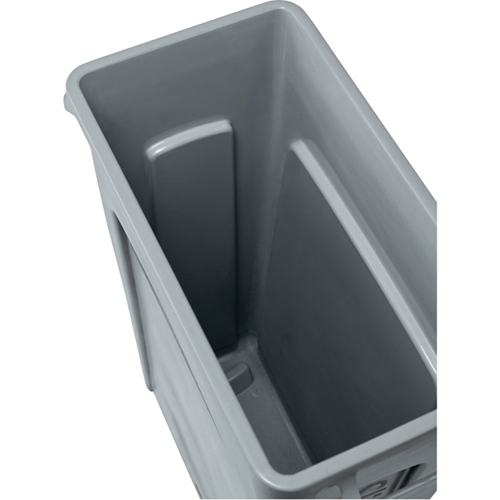 Contenants Slim Jim a/canaux de ventilation, Plastique, 23 gal. US Kelford