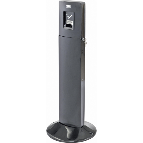 Metropolitan Smokers' Station, Free-Standing, Stainless Steel, 1.6 US gal. Capacity, 42-4/5" Height Kelford