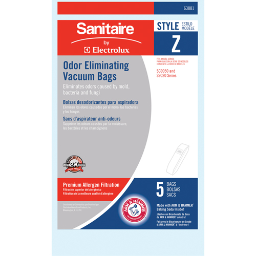 Sac &agrave; poussi&egrave;re jetable pour JC145      Kelford