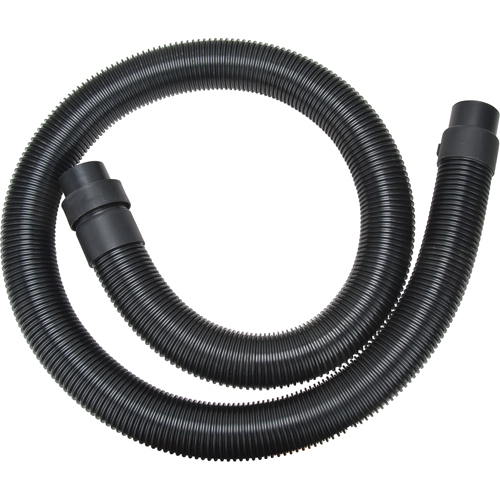 Tuyau souple de 7' pour r&eacute;servoir nervur&eacute; pour aspirateurs industriels en acier inoxydable pour d&eacute;chets secs/humides Kelford
