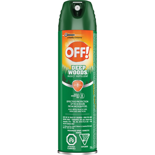 Insectifuge Off! R&eacute;gions sauvages, DEET &agrave; 25 %, A&eacute;rosol, 230 g Kelford