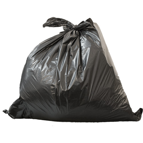 Garbage Bags, Oxo-Degradable, 36" L x 26" W, 0.8 mil Thick Kelford