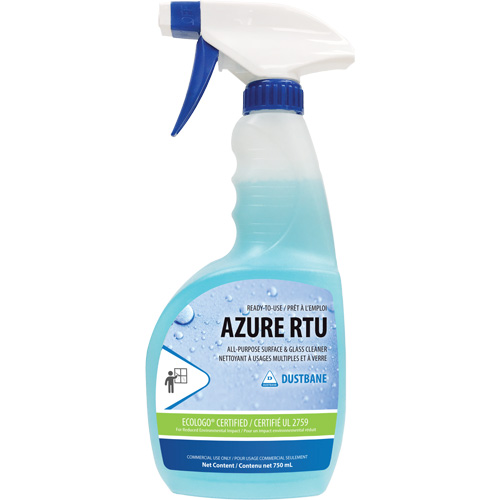Nettoyant pour verre et fen&ecirc;tres Azure, 750 ml, Bouteille &agrave; g&acirc;chette Kelford