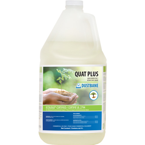 D&eacute;sinfectants et nettoyants Quat Plus, 4 L, Cruche Kelford
