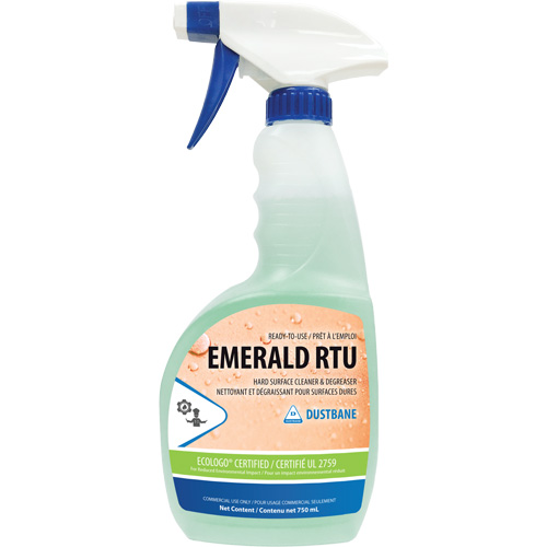 D&eacute;sinfectants et nettoyants Emerald, 750 ml, Bouteille &agrave; g&acirc;chette Kelford