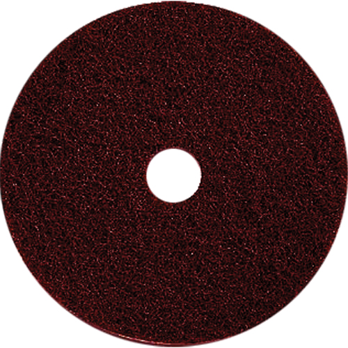 Tampons pour l'entretien des planchers, 17", D&eacute;capant, Brun Kelford