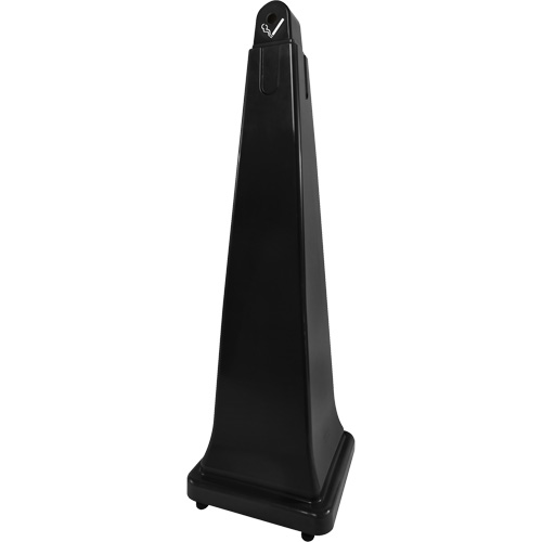 Groundskeeper Smoking Station, Free-Standing, Metal, 1 US gal. Capacity, 39-3/4" Height Kelford