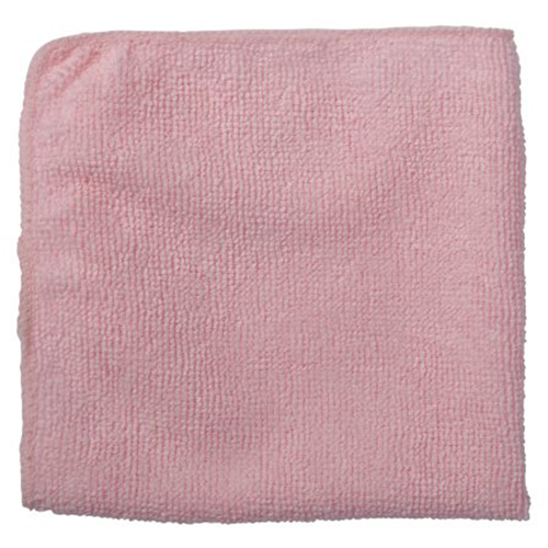 Light-Duty Cleaning Cloth, Microfibre, Red Kelford