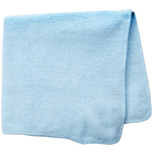 Chiffon de nettoyage commercial l&eacute;ger, Microfibre, Bleu Kelford