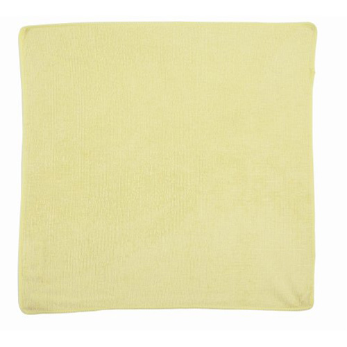 Light-Duty Cleaning Cloth, Microfibre, Yellow Kelford