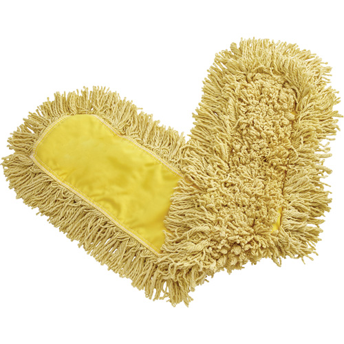 Trapper&reg; Blend Dust Mop, Slip On Style, Cotton/Yarn, 36" L x 5" W Kelford
