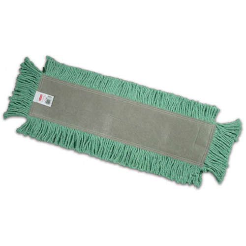 Castaway Dust Mop, Slip On Style, Cotton/Yarn, 24" L x 5" W Kelford