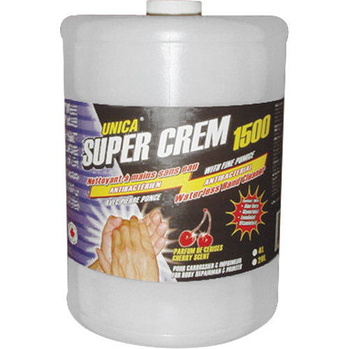 Nettoyant sans eau pour les mains Super 1500, Pierre ponce, 4 L, Cruche, Cerise Kelford