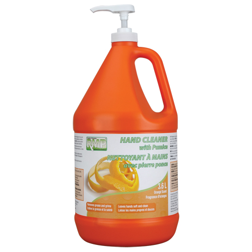 Orange Hand Cleaner, Pumice, 3.6 L, Jug, Orange Kelford