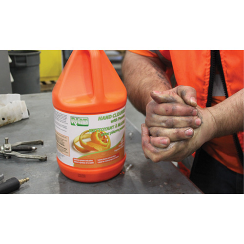 Orange Hand Cleaner, Pumice, 3.6 L, Jug, Orange Kelford