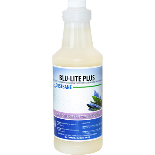 Nettoyant et d&eacute;sinfectant pour surfaces multiples Blu-Lite Plus, 1 L, Bouteille Kelford