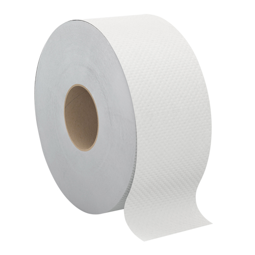 Papier hygi&eacute;nique Pro Select, Rouleau G&eacute;ant, 2 Pli, Longueur 500', Blanc Kelford