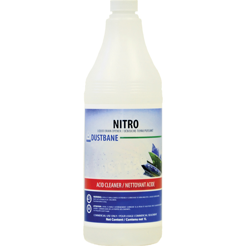 D&eacute;boucheur de drain liquide Nitro, 1 L, Bouteille Kelford