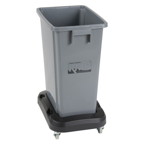 Bac &agrave; d&eacute;chets et de recyclage, Plastique, 16 gal. US Kelford