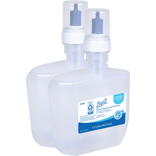 Scott&reg; Pro Moisturizing Foam Hand Sanitizer, 1200 ml, Cartridge Refill, 62% Alcohol Kelford
