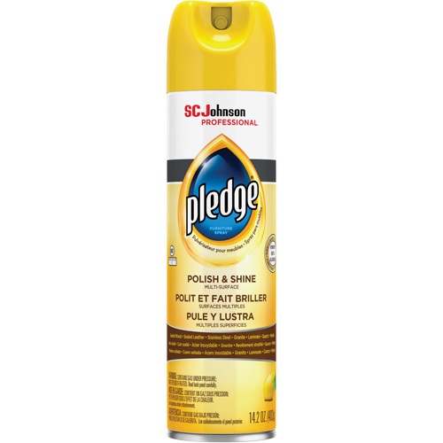 Pledge&reg; Lemon Furniture Polish, 14.2 oz., Aerosol Can Kelford